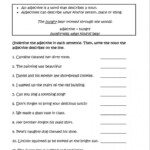 11 Adjectives And Articles Worksheet 4Th Grade Grade Printable