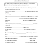 16 Adjective Worksheets For Middle School Worksheeto