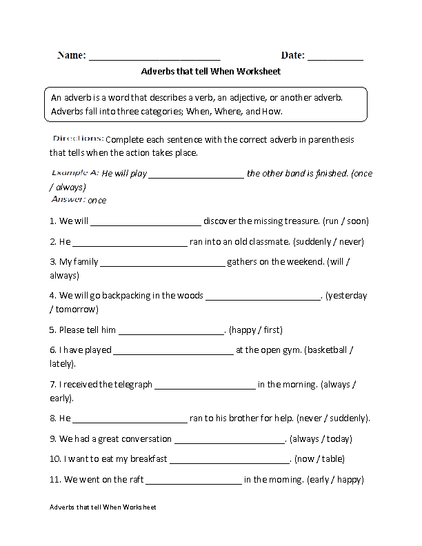 16 Adjective Worksheets For Middle School Worksheeto