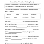 18 Context Clues Worksheets Printable Worksheeto