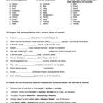 39 Adverbs Worksheet For Class 4 With Answers Incognosis