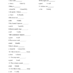 54 FREE Adjectives Vs Adverbs Worksheets
