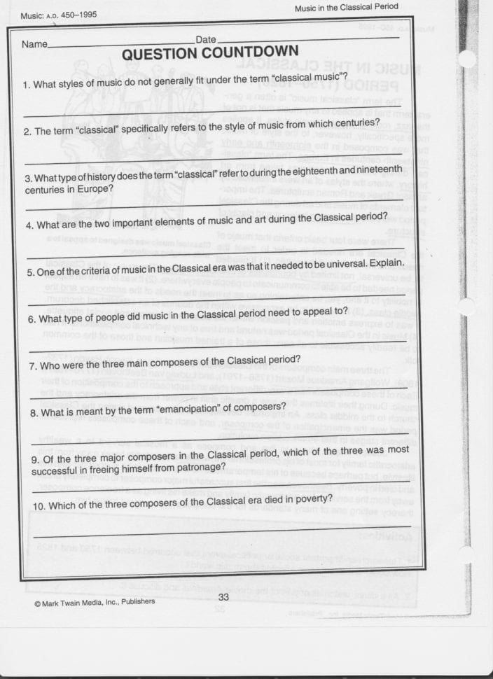 5Th Grade Social Studies Worksheets Pdf Db excel