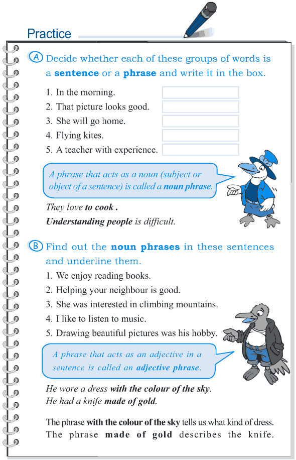 Adjective Phrase Worksheet For Grade 5 Thekidsworksheet