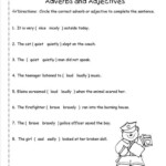 Adjective Worksheet 2Nd Grade Free And Free Using Adjectives And