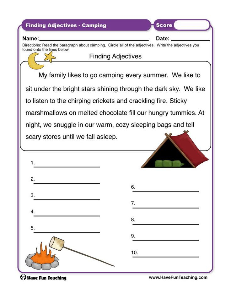 Adjectives Worksheets Have Fun Teaching Teaching Adjectives 