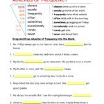 Adverb Of Frequency Worksheet