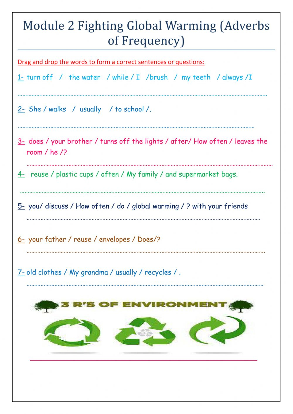 Adverb Of Intensity Worksheet With Answer Adverbs Answer Key For 8159