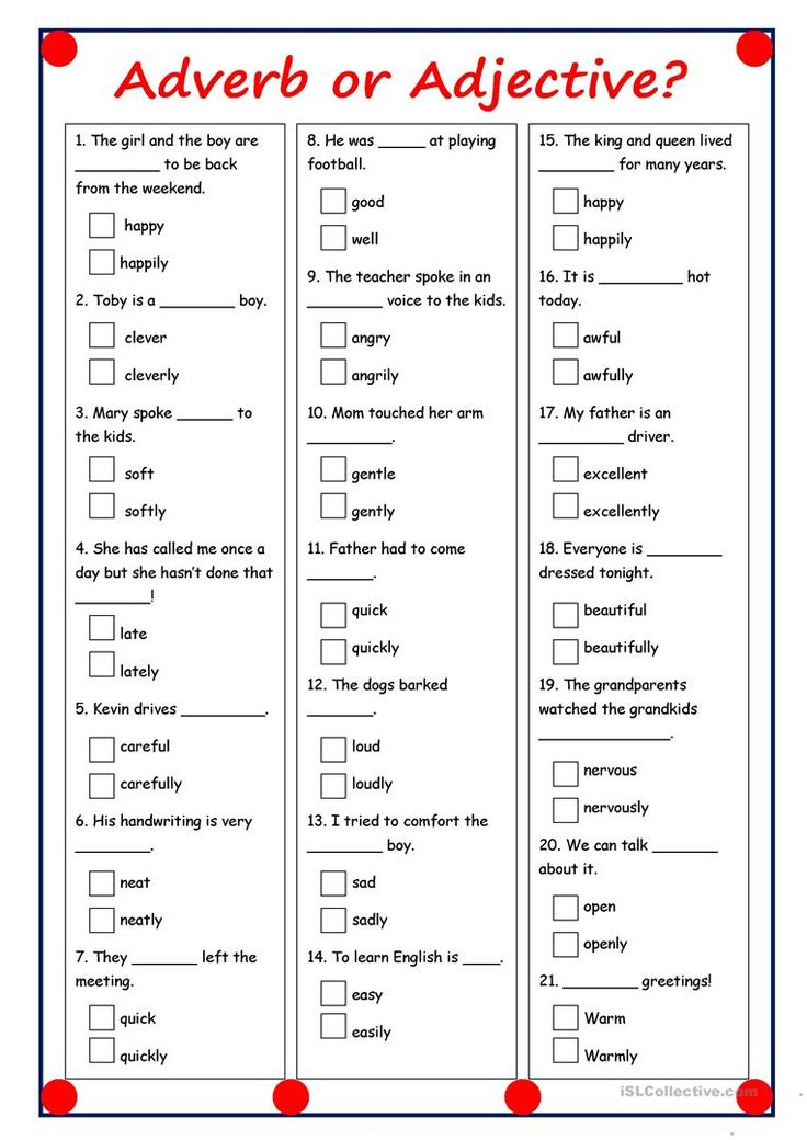 Adverbs Tell How Worksheet AdverbWorksheets