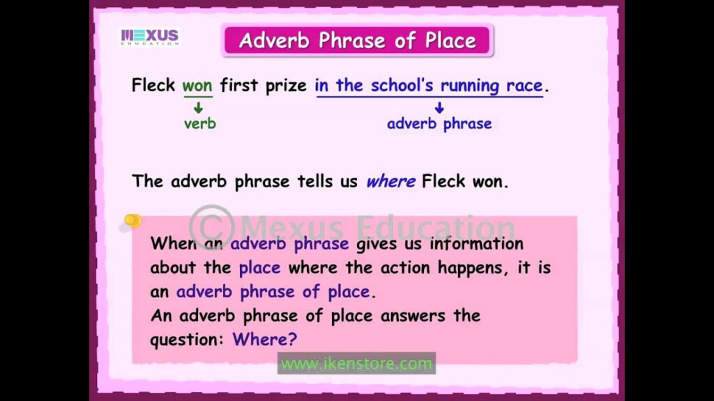 Adverb Phrases YouTube