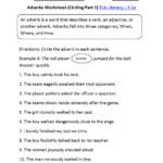 Adverb Worksheets 3Rd Grade To Print Math Worksheet For Kids Db excel