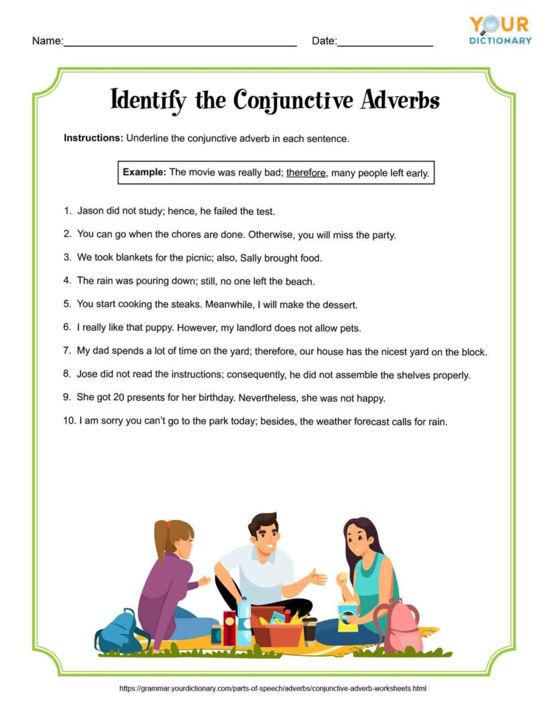 Adverb Worksheets For Elementary School Printable Free K5 Learning 