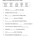 Adverb Worksheets Free For Grade 1 Class 1 IB CBSE ICSE K12