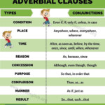 Adverbial Clauses Example Sentences Of Adverbial Clauses In English