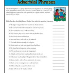 Adverbial Phrases Free Printable Adverb Worksheets