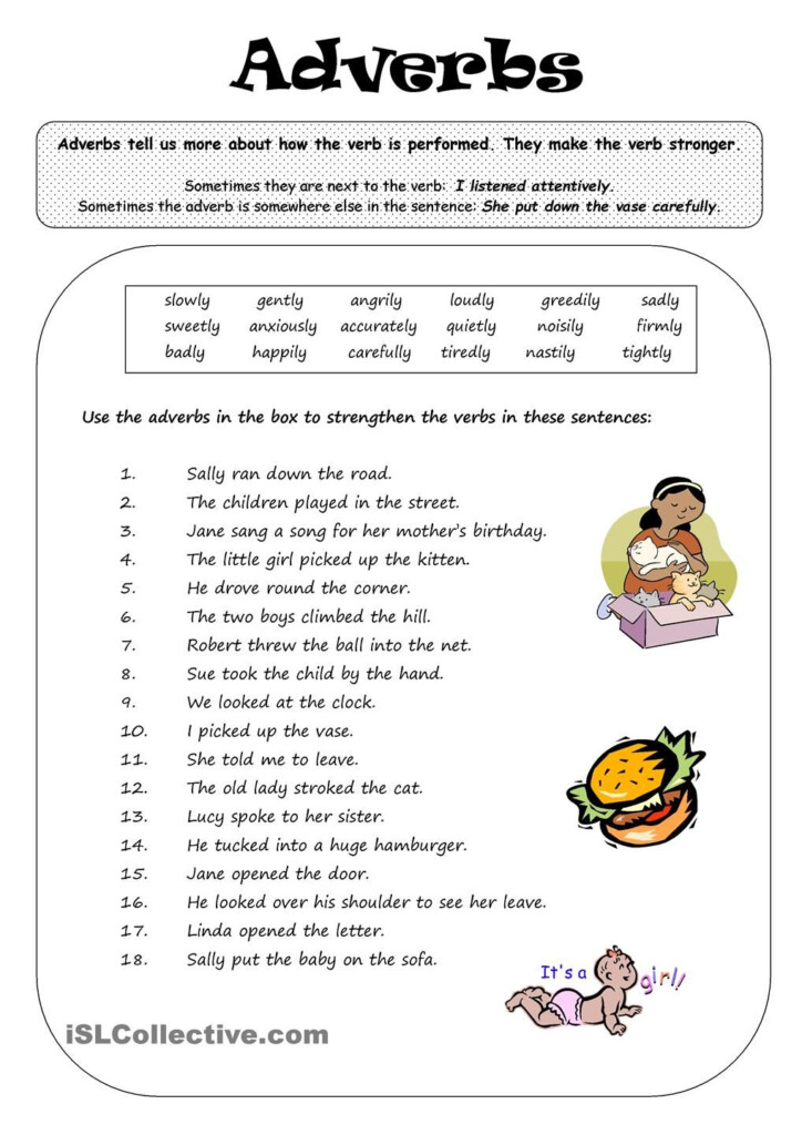 ADVERBS English Grammar English Grammar Worksheets Adverbs Worksheet