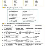 Adverbs Free Activity