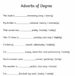 ADVERBS OF DEGREE Online Activity
