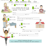 Adverbs Of Frequency Present Simple Worksheet