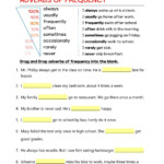 Adverbs Of Frequency Worksheet