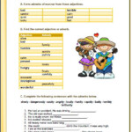 Adverbs Of Manner Elementary Worksheet