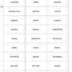 Adverbs Of Manner Worksheets Pdf With Answers