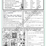 Adverbs Of Place Worksheet Adverb Of Place Worksheets Places