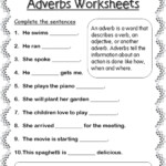 Adverbs Online Activity For Grade 3