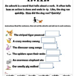 Adverbs Online Pdf Exercise