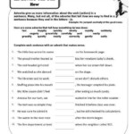 Adverbs Printable Worksheets Grade 7 Learning How To Read