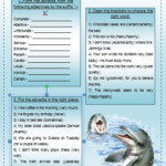 Adverbs Worksheet