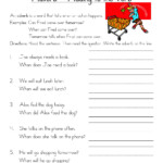 Adverbs Worksheet For Class 3rd Third Grade Kinds Of Adjectives