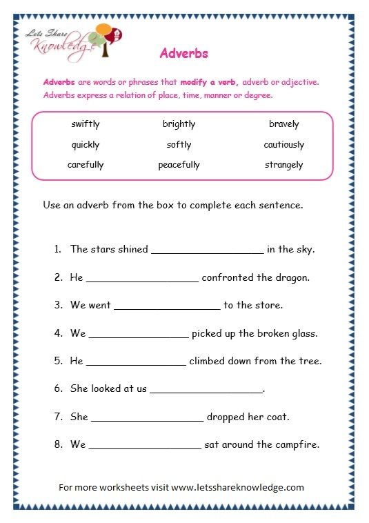 Adverbs Worksheets Yahoo Search Results Yahoo Image Search Results 