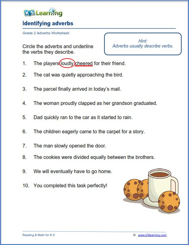 All About Adverbs Verbs And Adverbs 1 Worksheets 99Worksheets