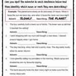 All About Adverbs Worksheets 99Worksheets