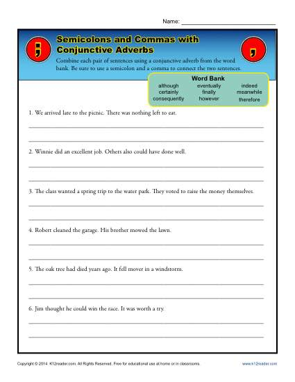 Commas Types Worksheets WorksheetsCity