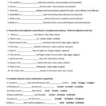 Comparative And Superlative Adjectives Worksheet Free ESL Printable