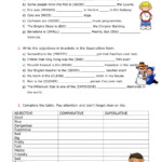 Degrees Of Comparison Worksheets Pdf Free Download Goodimg co