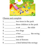 Description Of The Park Worksheet