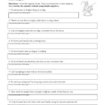 Double Negative Grammar Worksheets Pdf