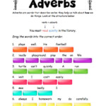 Ejercicio De Adverbs Unit 5