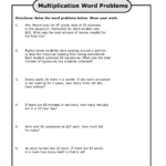 Fantastic Free Printable Third Grade Math Word Problems Db excel