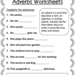 Ficha Interactiva De Adverbs Para 4 TO 6