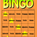 FREE Parts Of Speech Bingo Game Free Homeschool Deals