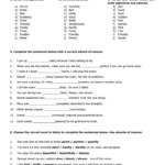 Free Printable Worksheets On Adverbs For Grade 5 Lexia s Blog