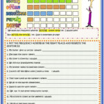 Frequency Adverbs 2 Page Activity Adverbios En Ingles Adverbios