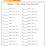 Grade 4 Math Worksheet Place Value Part 1 Education PH