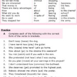 Grade 8 English Grammar Worksheets