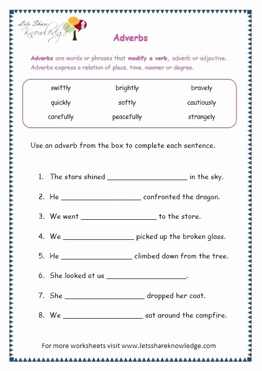 Homophones Worksheet English Treasure Trove 25 Relative Adverbs 