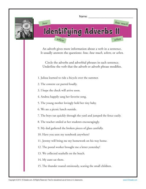 Identifying Sentences At The Beach Worksheets 99Worksheets